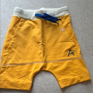 Yellow Kids Shorts Alba size 116 NWOT